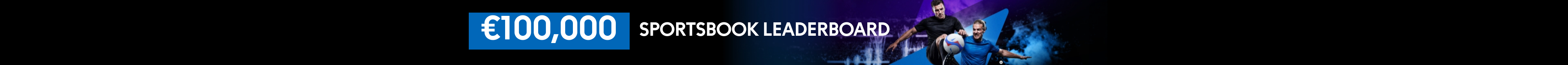 €100,000 Sportsbook Leaderboard