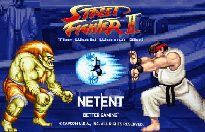 Street Fighter II -kolikkopeli NetEntiltä
