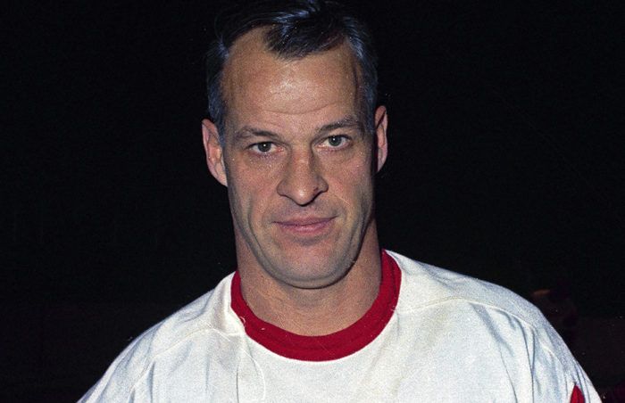 gordie howe tapahtui tänään nhlssä