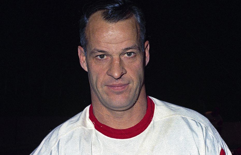 gordie howe tapahtui tänään nhlssä