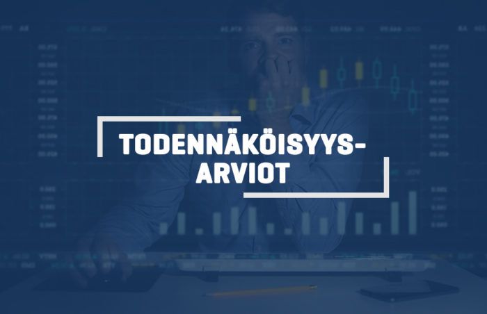 TODENNÄKÖISYYSARVIOIDEN TEKEMINEN - VEDONLYÖNTIOPAS