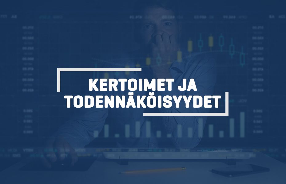 kertoimet ja todennäköisyydet - vedonlyöntiopas